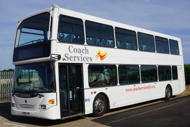 Coach Services Scania N270UD East Lancs YT09YHK